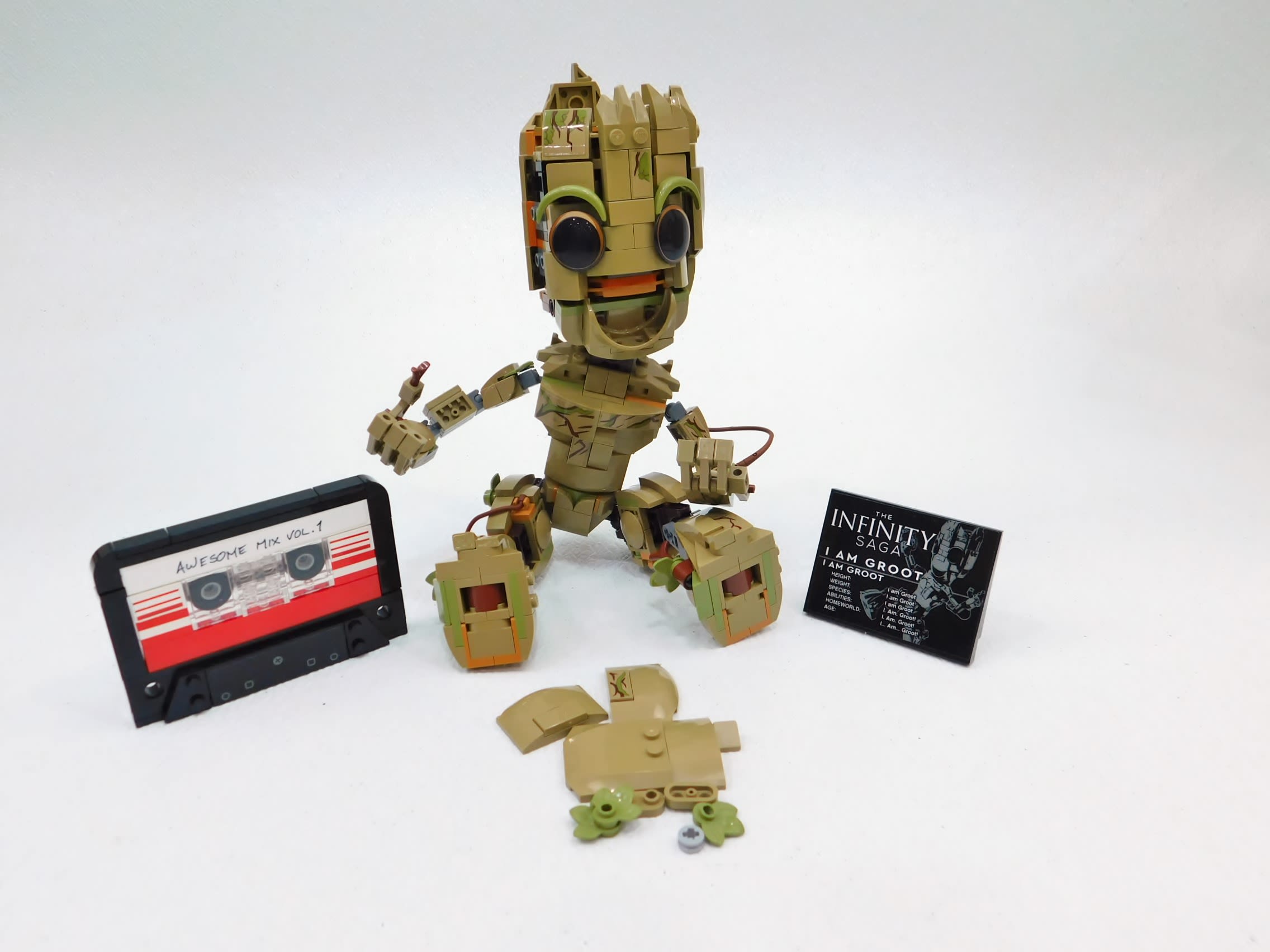 Buy the LEGO Marvel Super Heroes 76217 I am Groot | GoodwillFinds