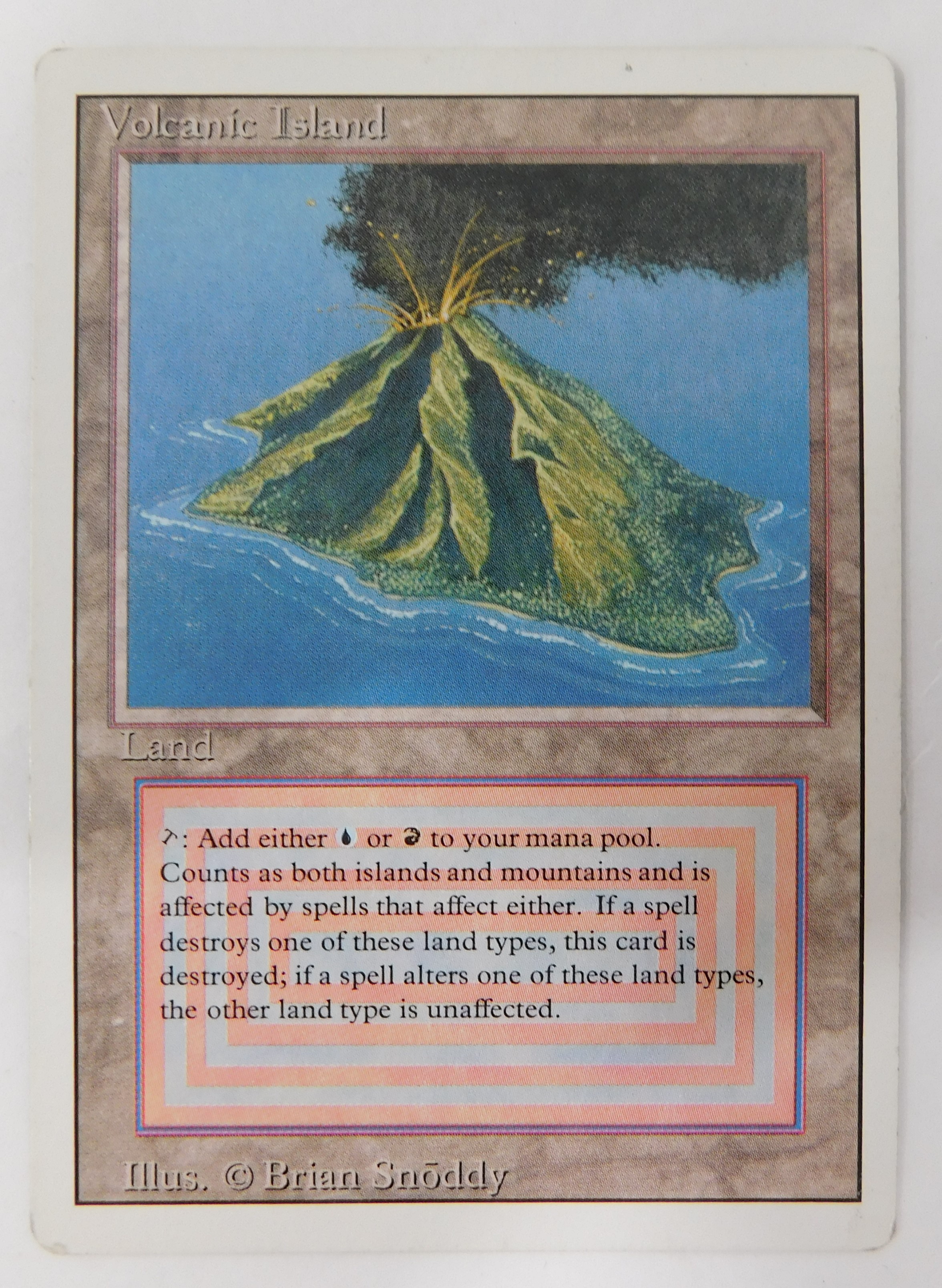 Buy the Magic: The Gathering Volcanic Island Revised Edition