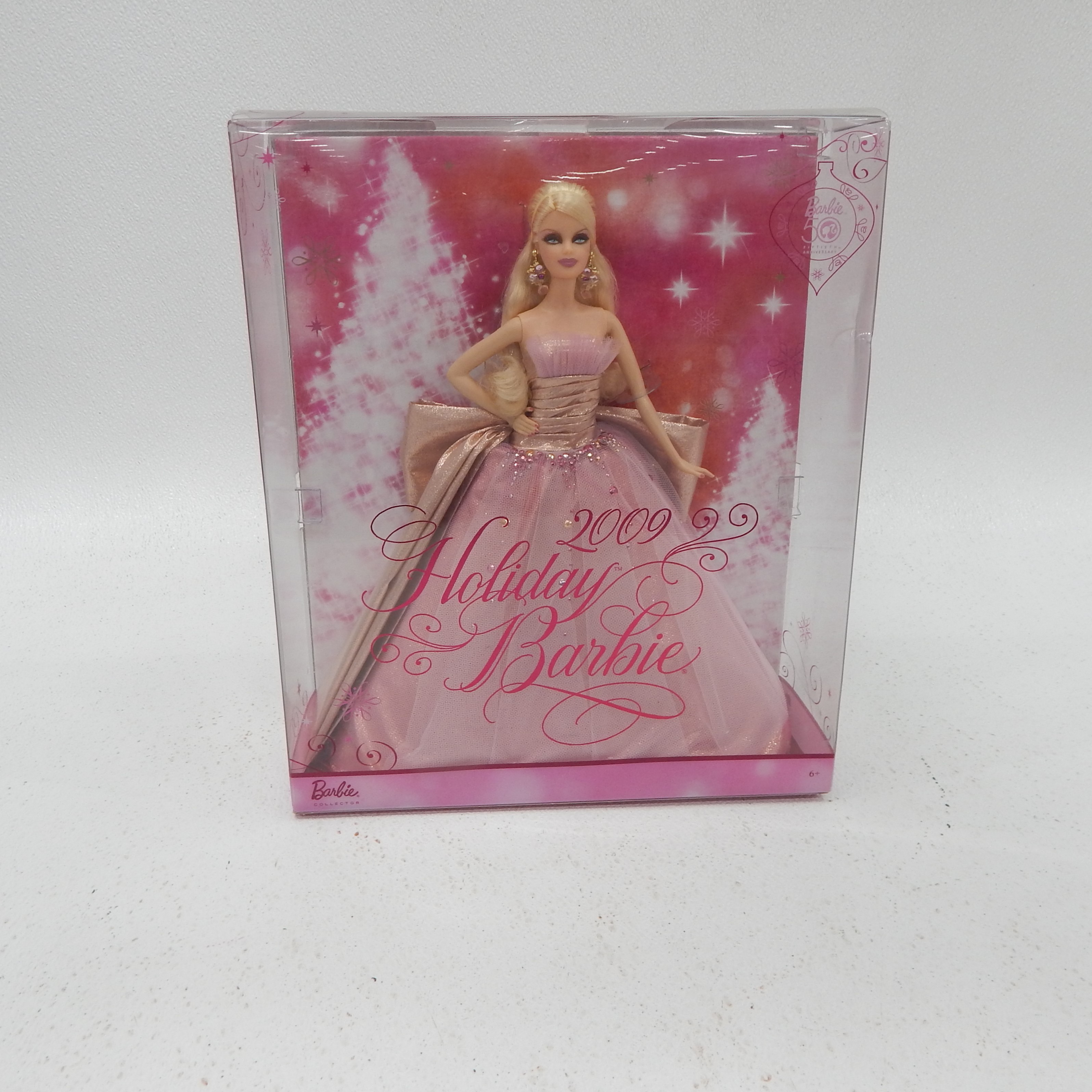 Shinkan Alcatraz Island straf Buy the 2009 Mattel Holiday Barbie 50th Anniversary Collector Doll |  GoodwillFinds