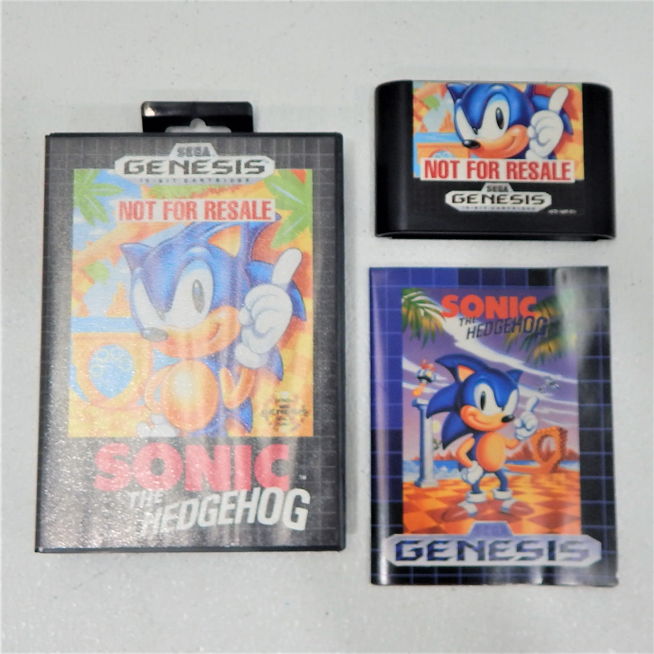 Sonic the hedgehog on sega genesis