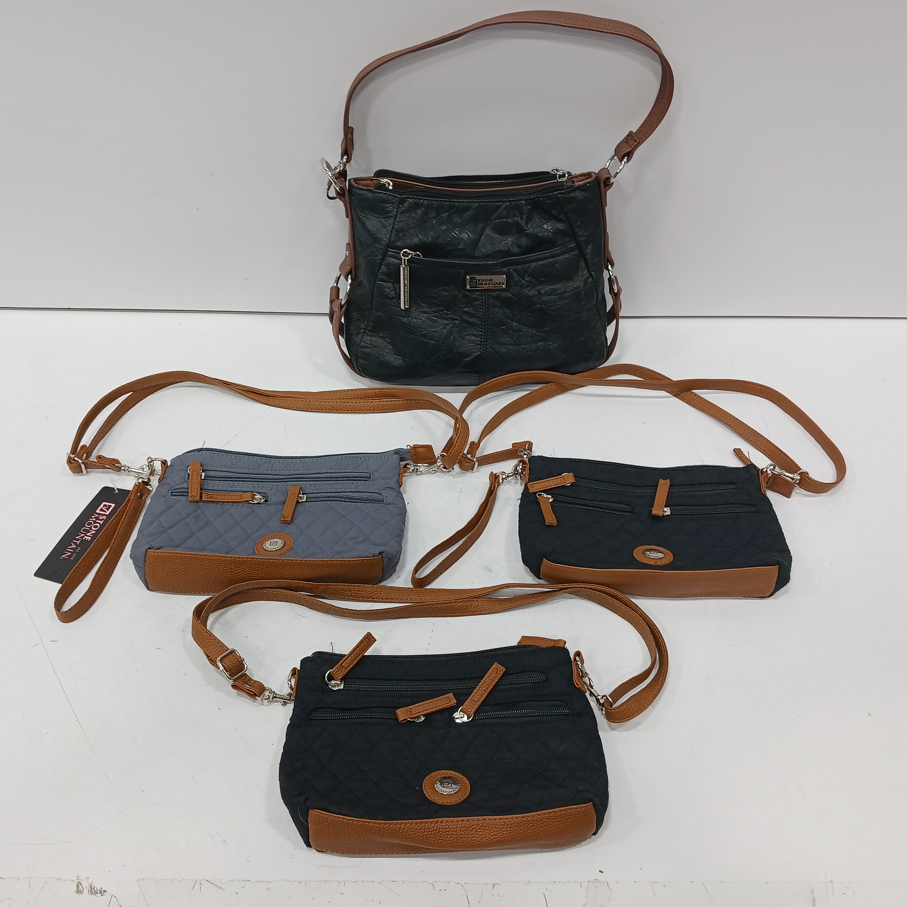Buy Stone Mountain Crossbody Bags Assorted 4pc Bundle for USD 21.99 |  GoodwillFinds