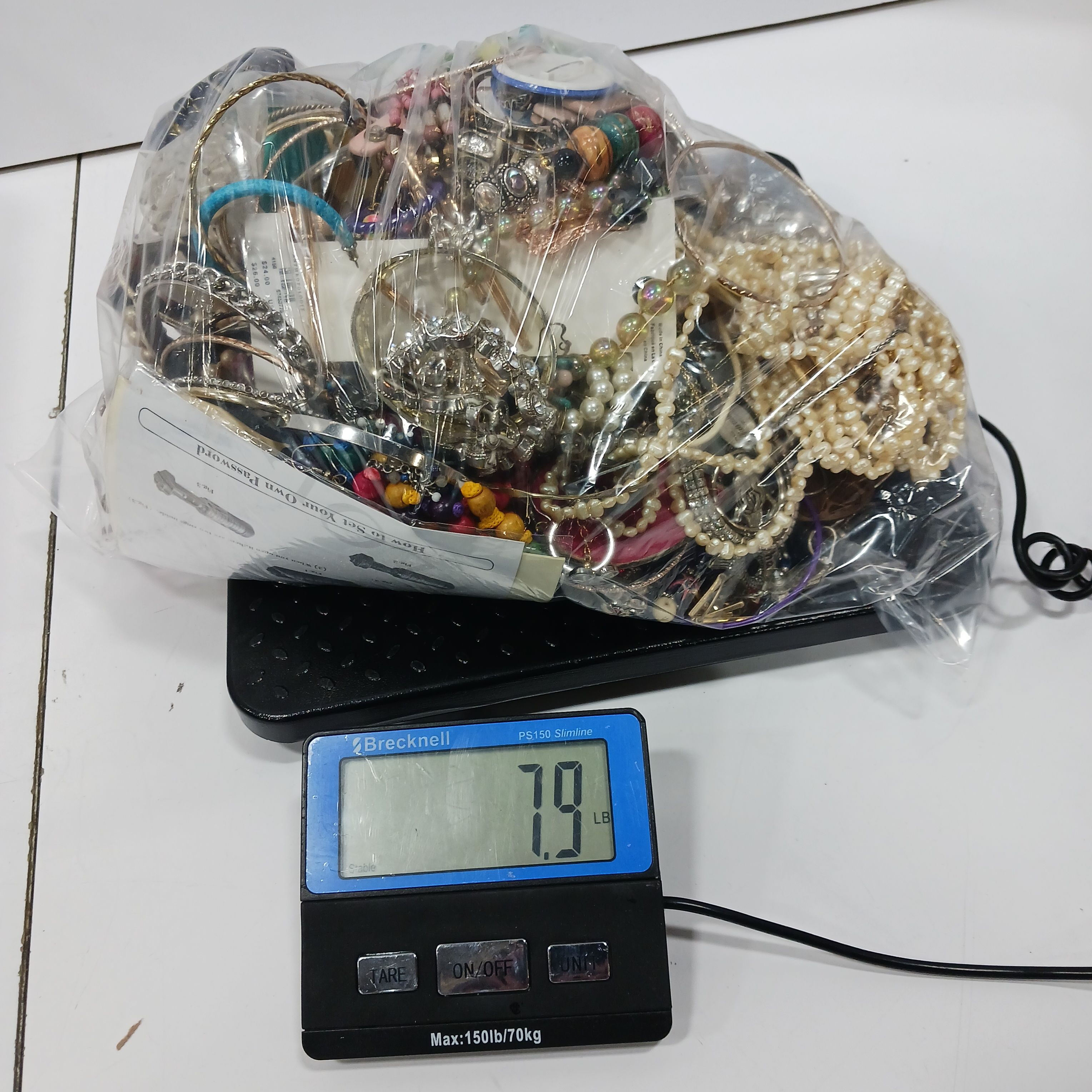 Buy the 7.9lb Lot of Assorted Costume Jewelry | GoodwillFinds