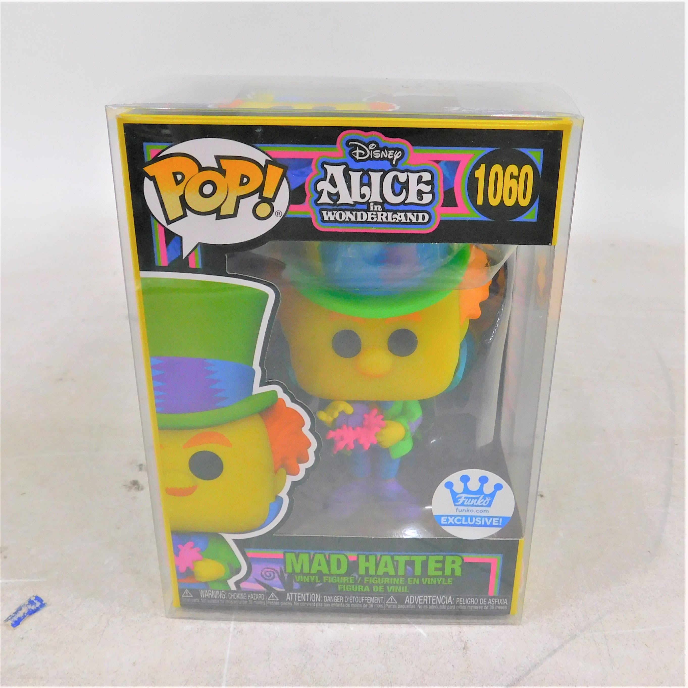 Buy the Funko Pop! Alice in Wonderland Mad Hatter 1060 Black Light