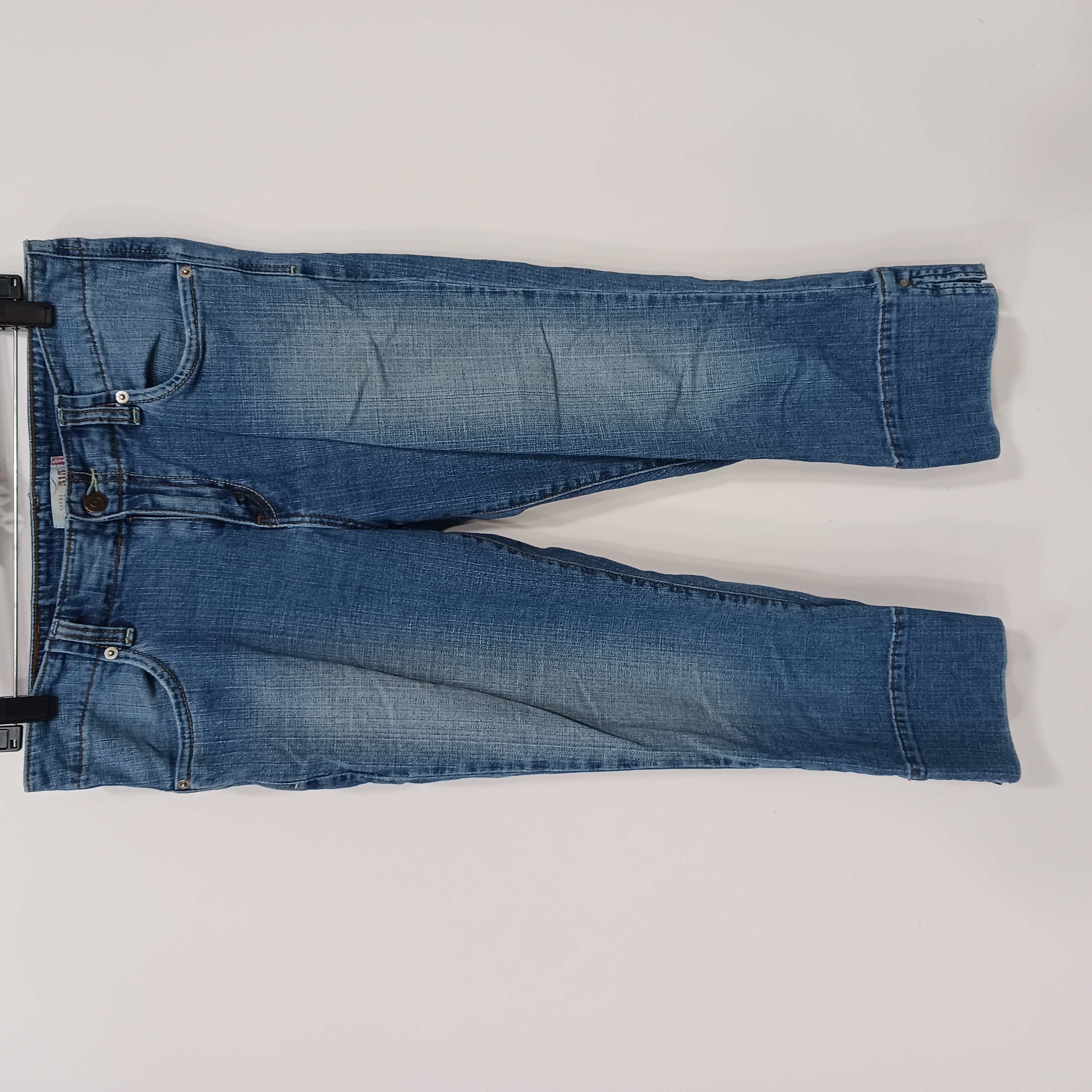 Grace In LA Stretch Easy Fit Women's 25 Denim Capri Jeans | eBay