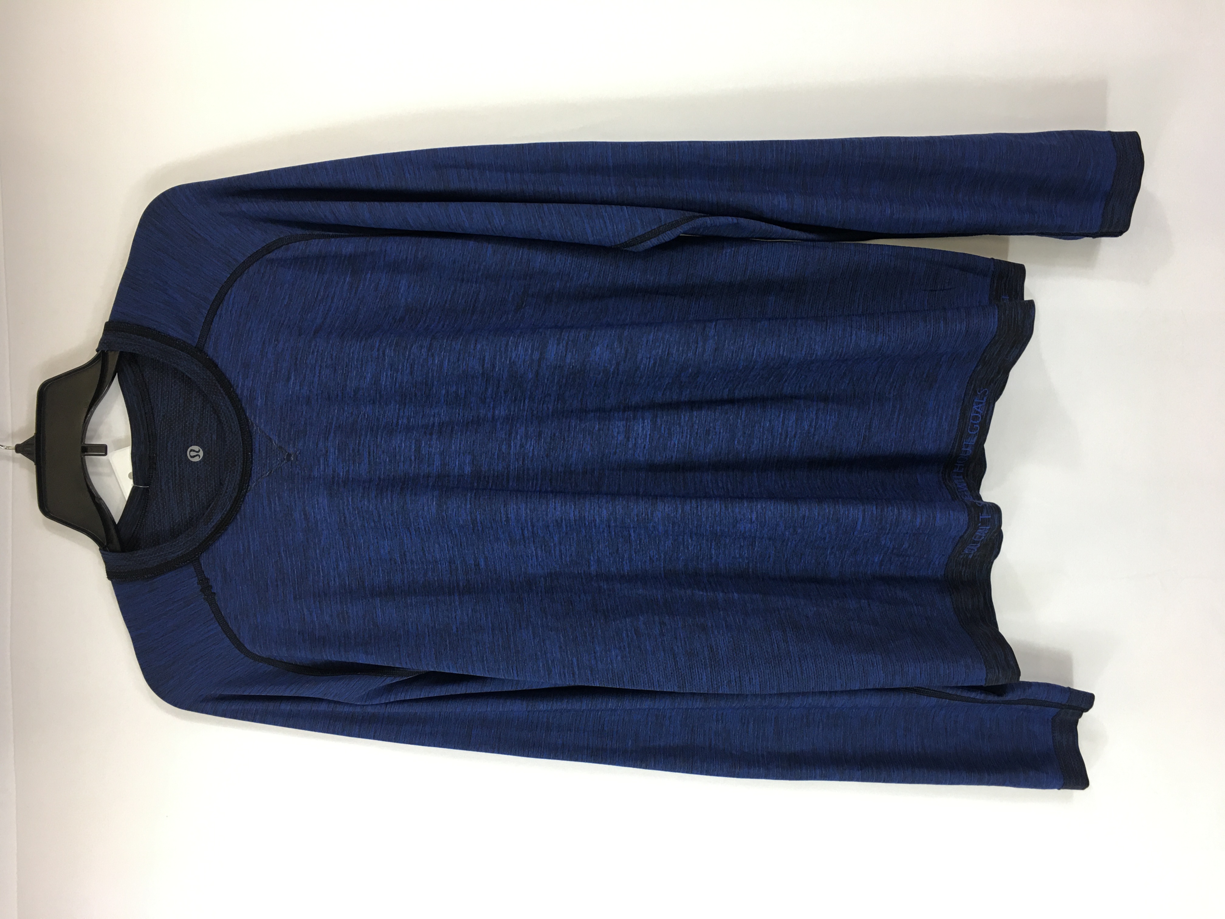Buy the Lululemon Women Activewear Long Sleeve XL Blue | GoodwillFinds