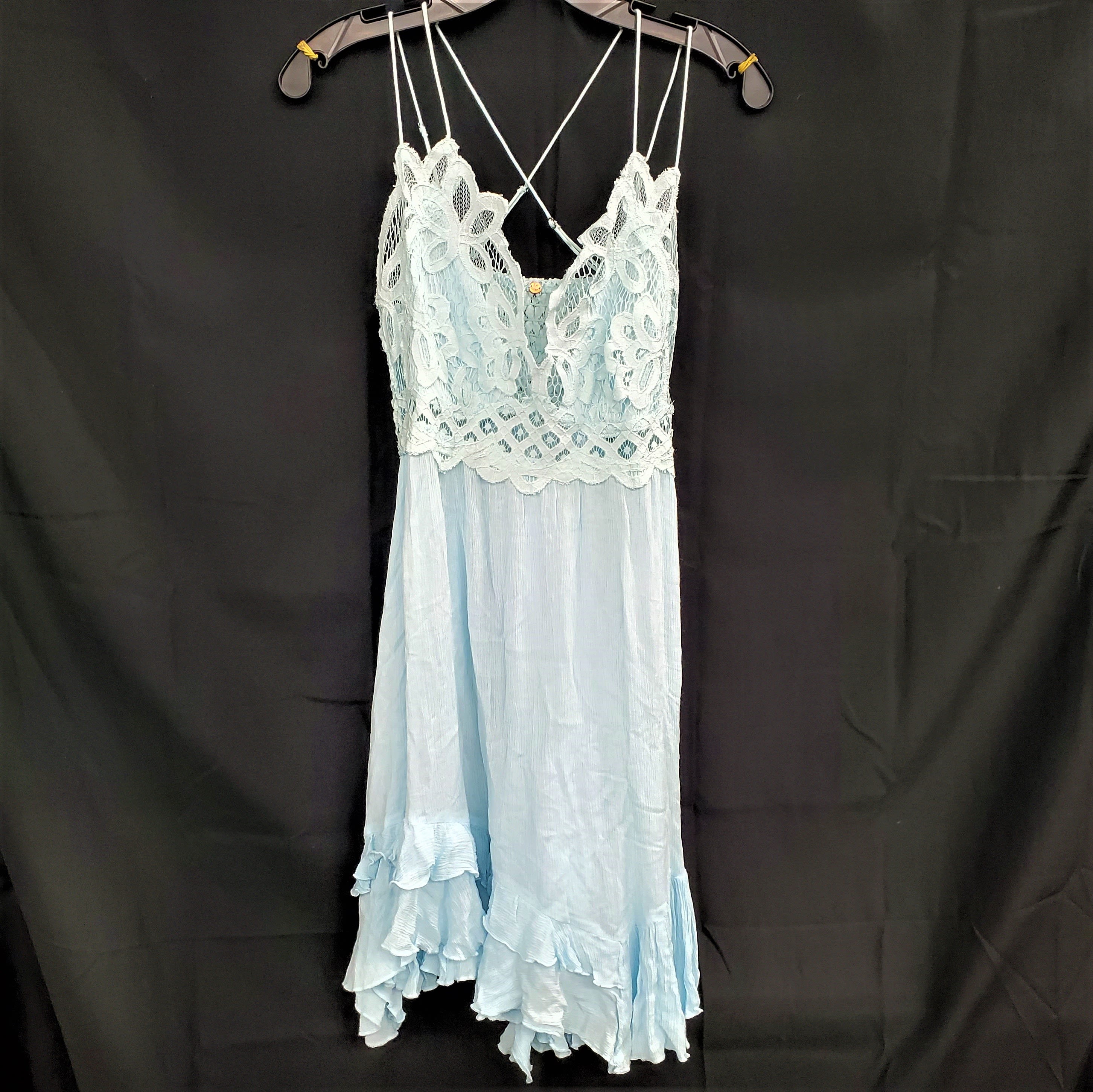 Free People Adella LACE Slip Dress : : Clothing, Shoes &  Accessories
