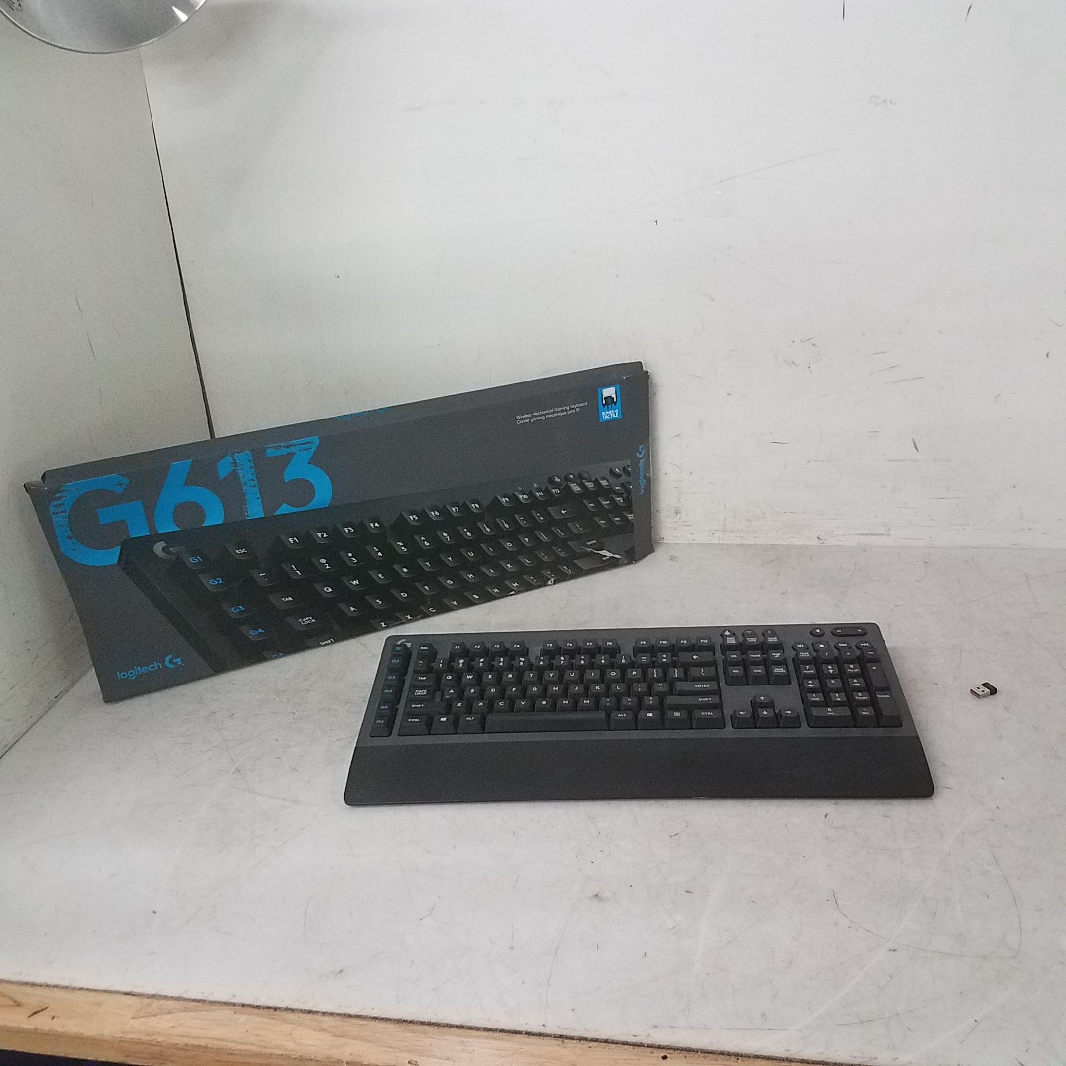 Buy the Logitech G613 Wireless Mechanical Gaming Keyboard with in box - Untested | GoodwillFinds