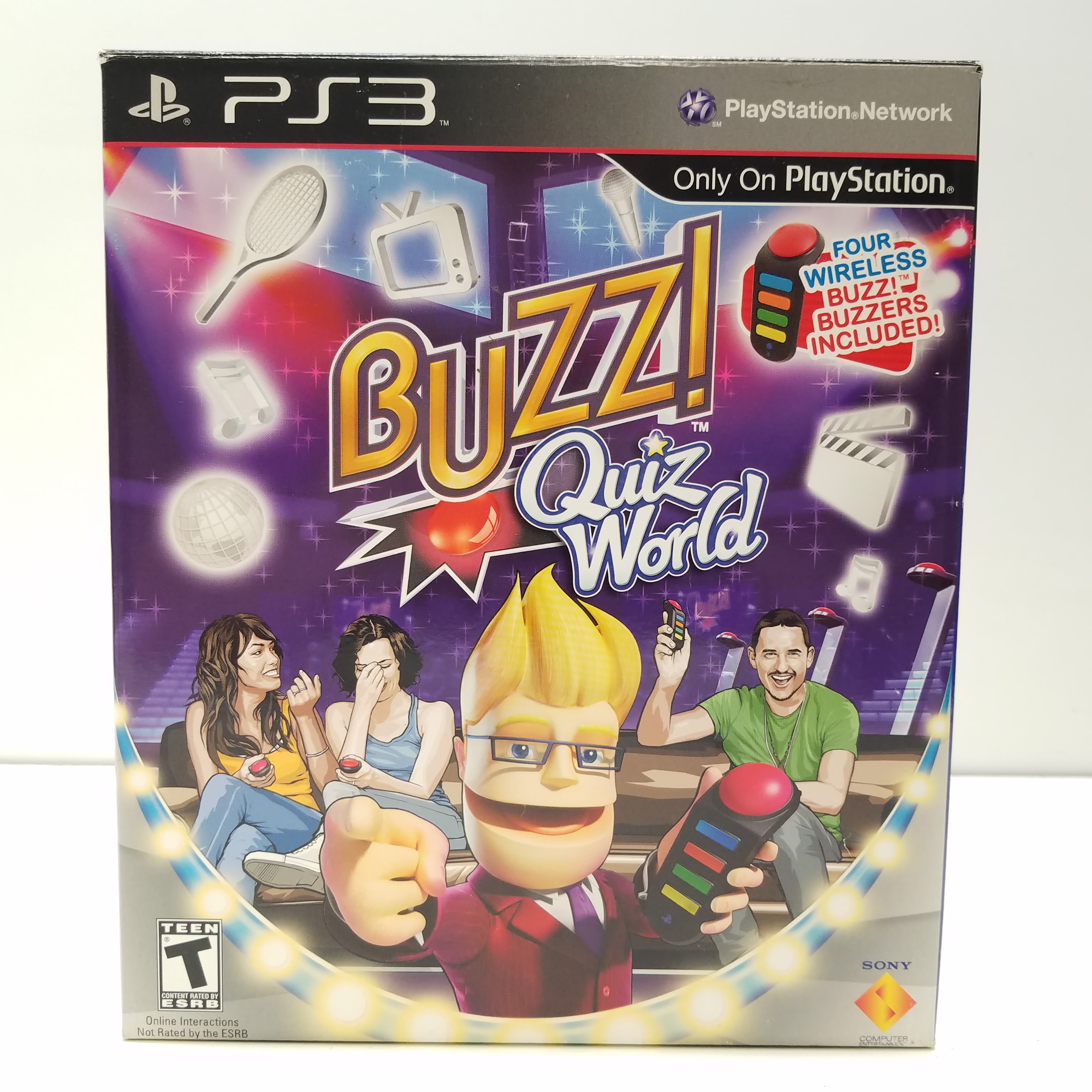 Buy Sony PS3 game - Buzz! Quiz World for USD 39.99 | GoodwillFinds