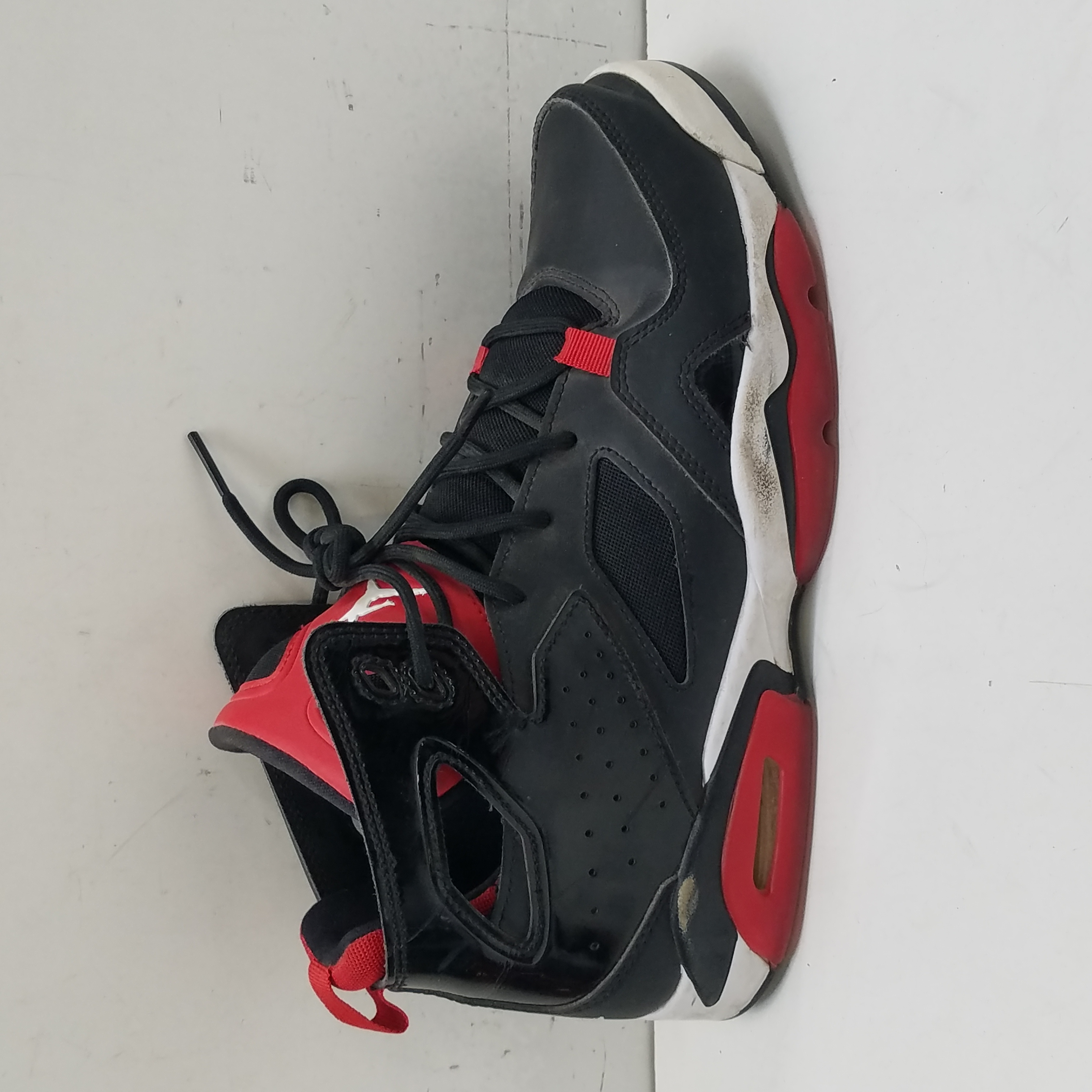 Buy the Nike Air Jordan Flight Club 91 Bred Sneakers Black, Red, White ...