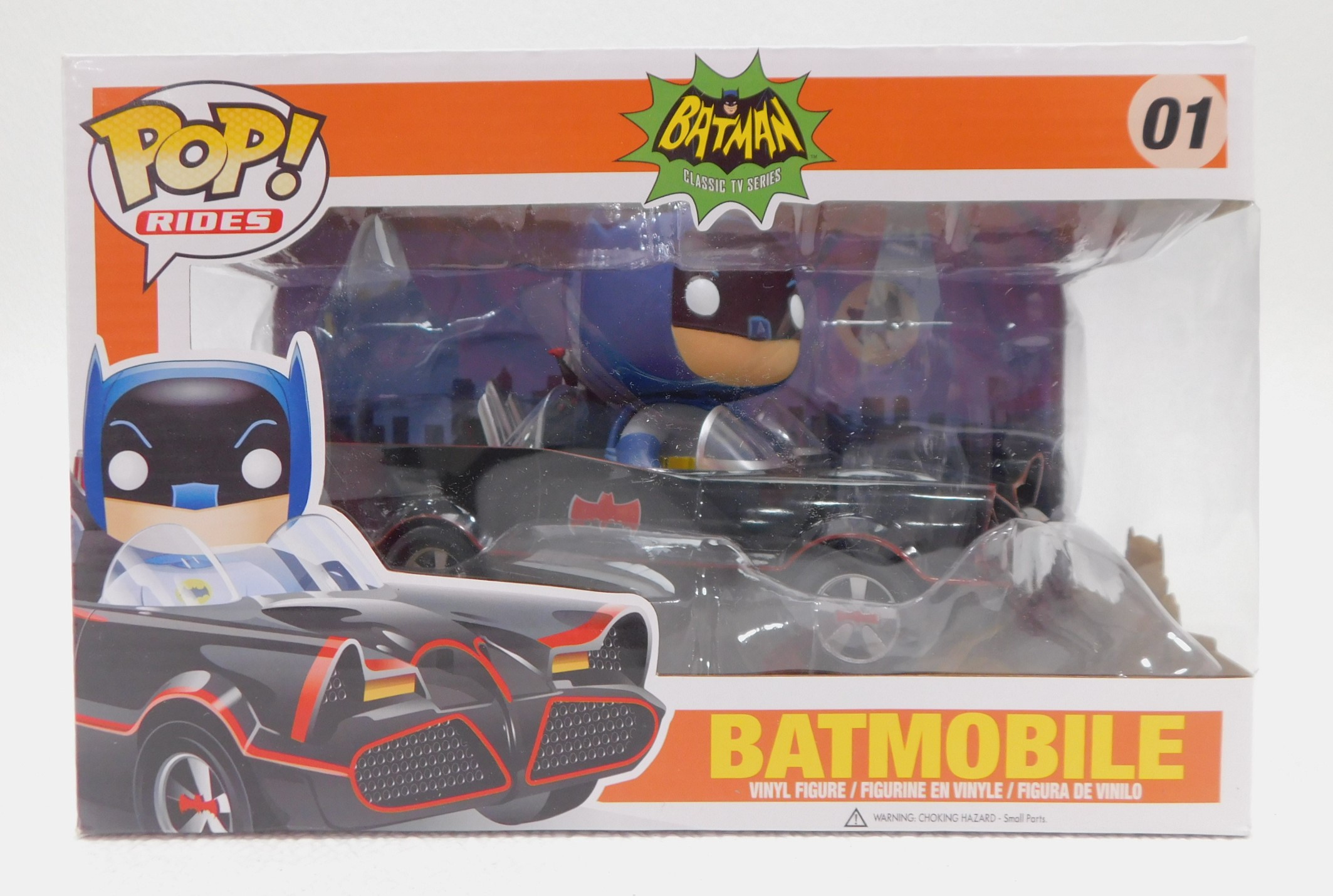 Buy the Batmobile 01 Funko Pop W/Batman NIB | GoodwillFinds
