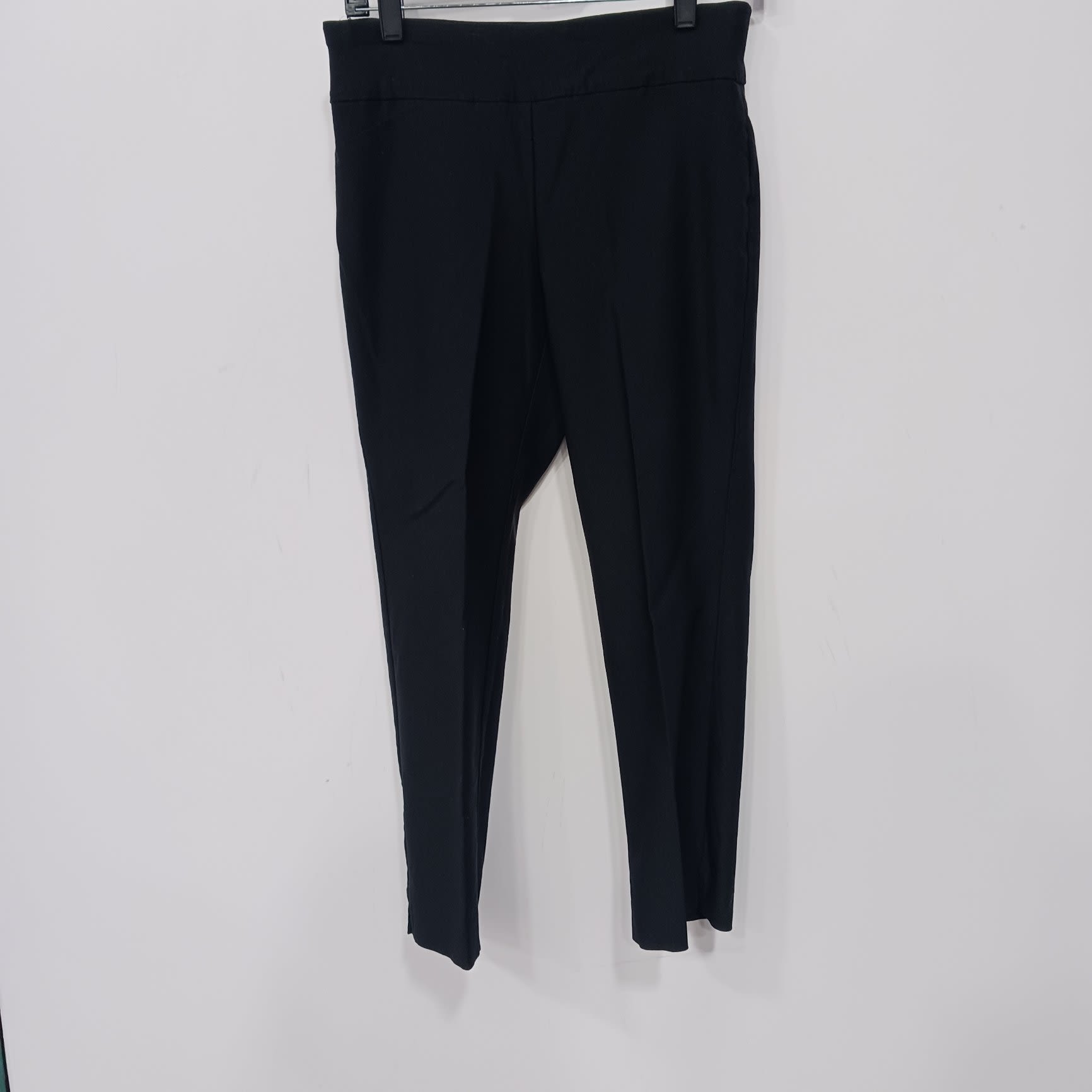 Buy the Women's Charter club Black Cambridge Slim Dress Pants Size 6PS ...