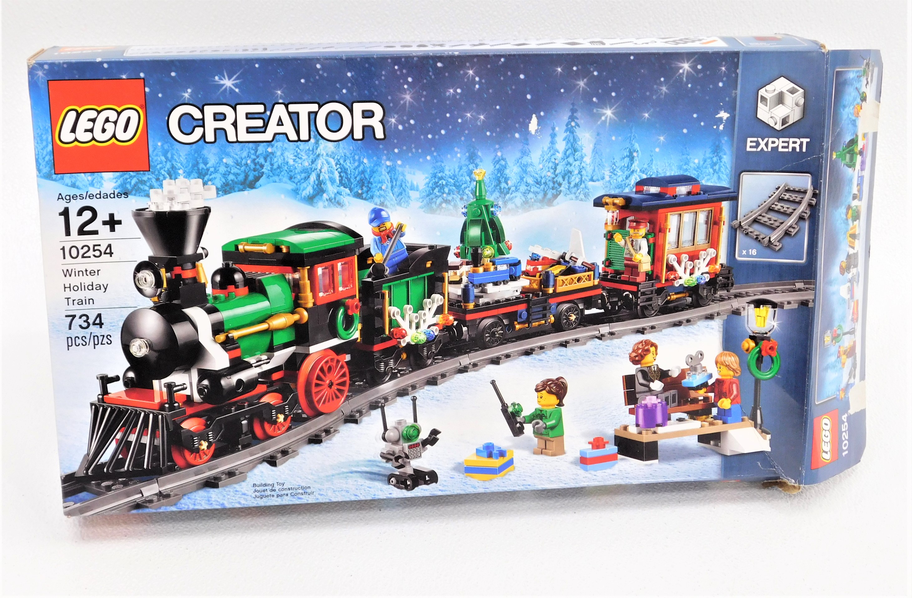 Buy the Expert Set 10254: Winter Holiday Train IOB w/ manual | GoodwillFinds