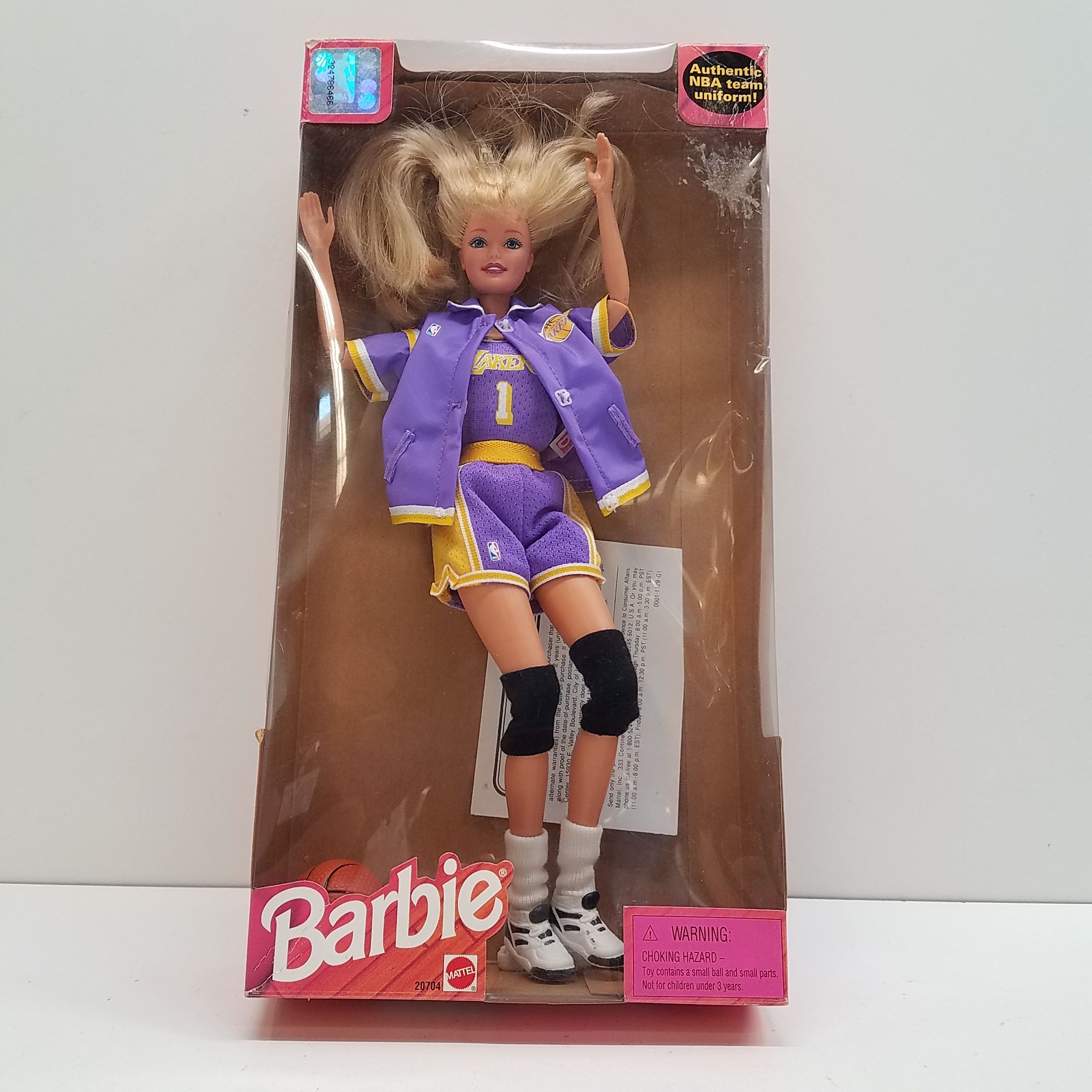 バービーNBA Los Angeles Lakers Barbie 20704